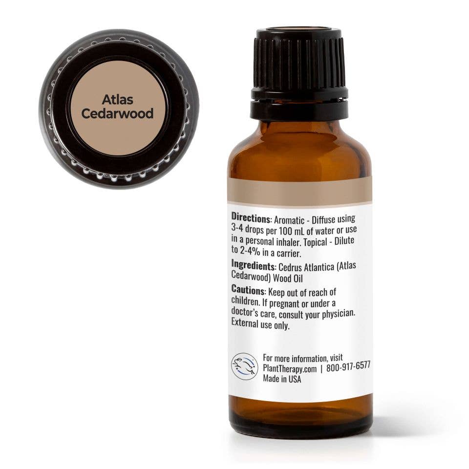 Atlas Cedarwood Essential Oil 30 mL