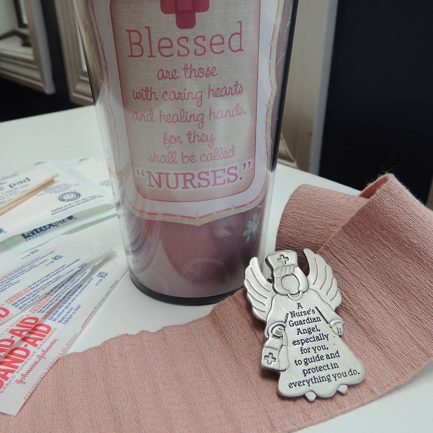 Nurse Angel Visor Clip