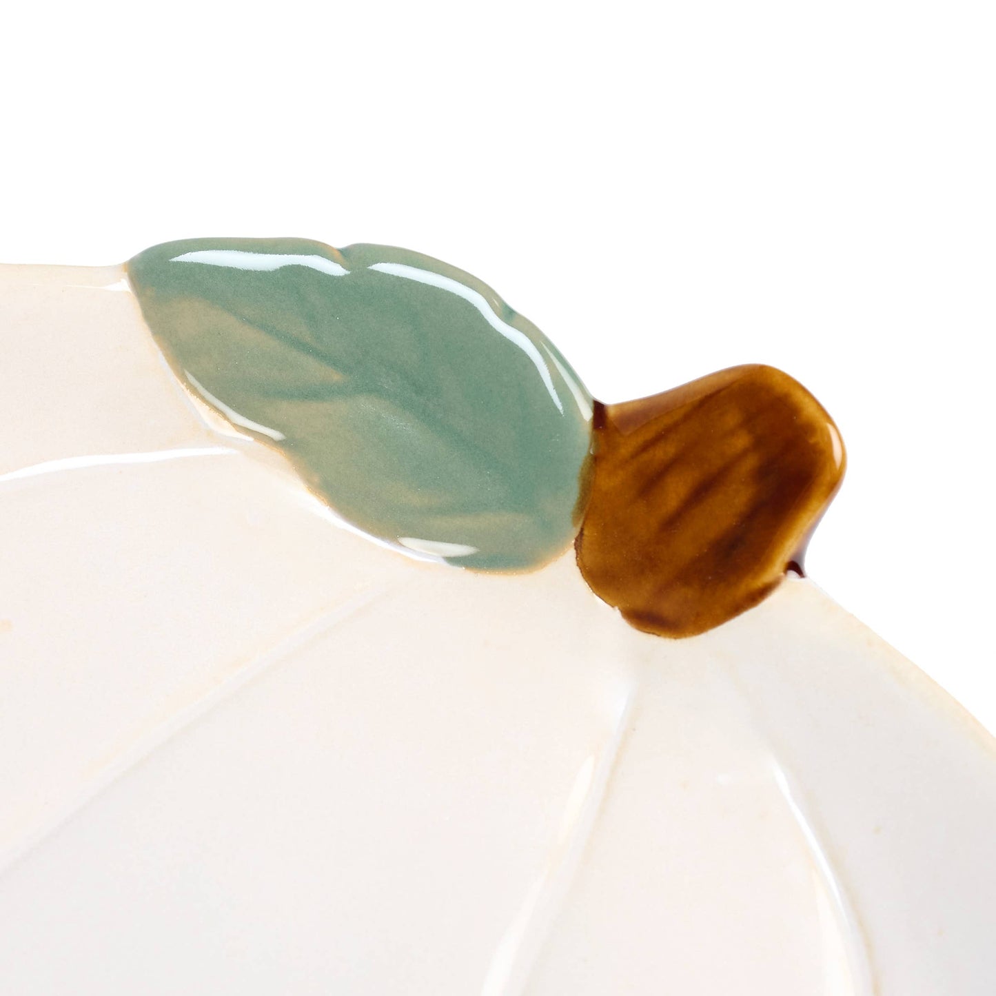White Pumpkins Plate Set