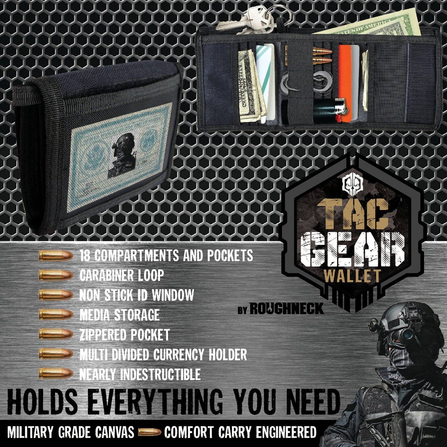 TACGEAR BY ROUGHNECK WALLET
