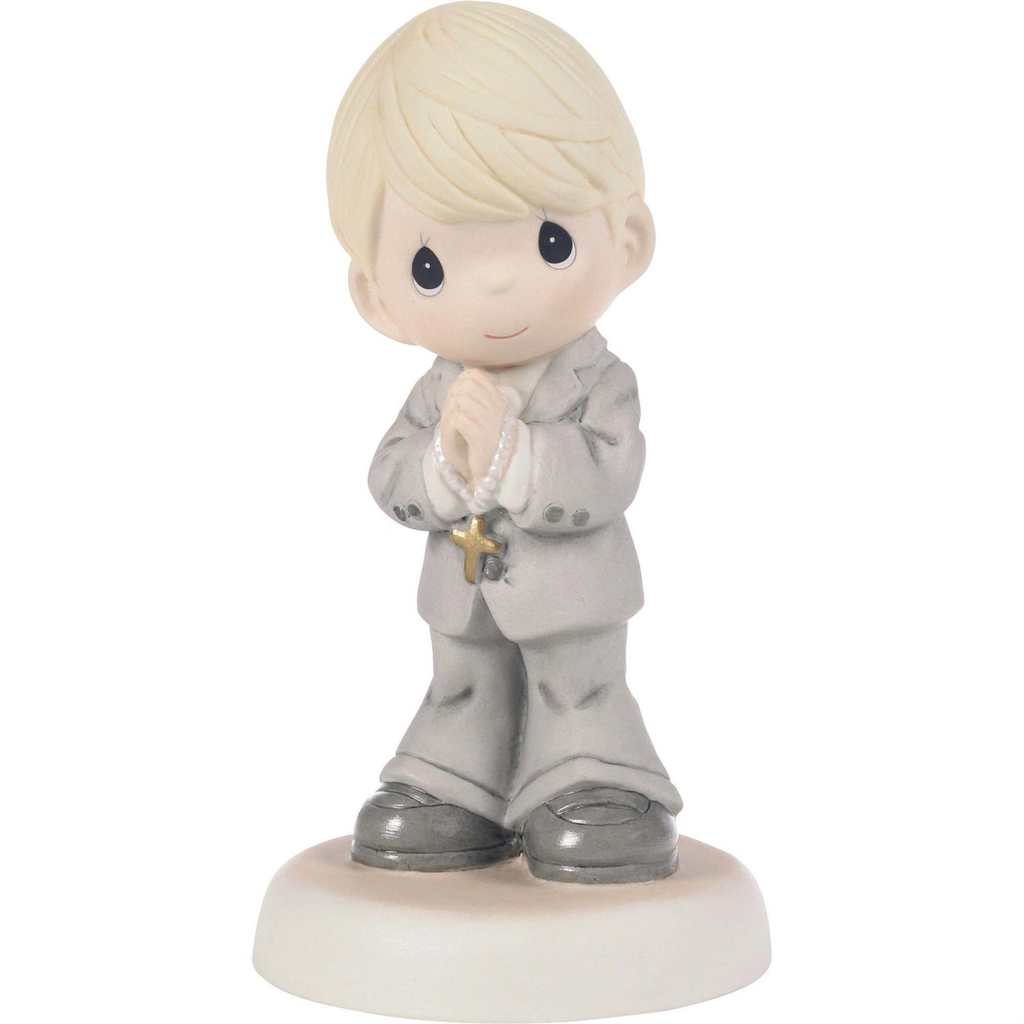Precious Moments “My First Communion” Blonde Boy Figurine