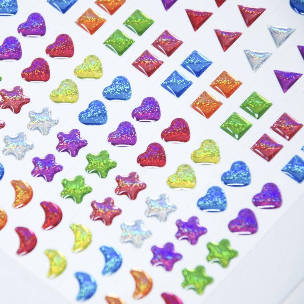 143 Pairs of Stick-on Earrings