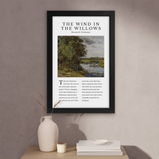 "Take The Adventure" The Wind in the Willows Framed Art