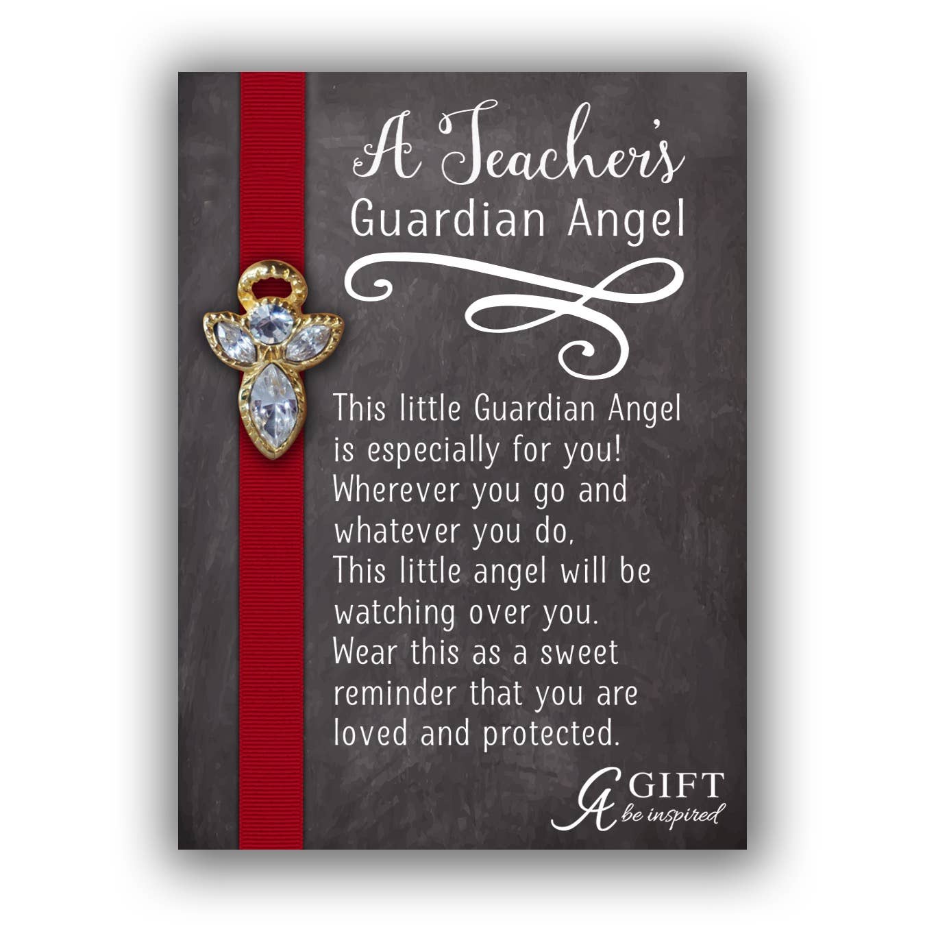 Teacher‘s Guardian Angel Pin