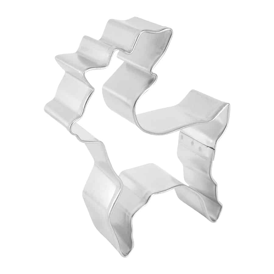 Reindeer Standing Cookie Cutter 4" Steel