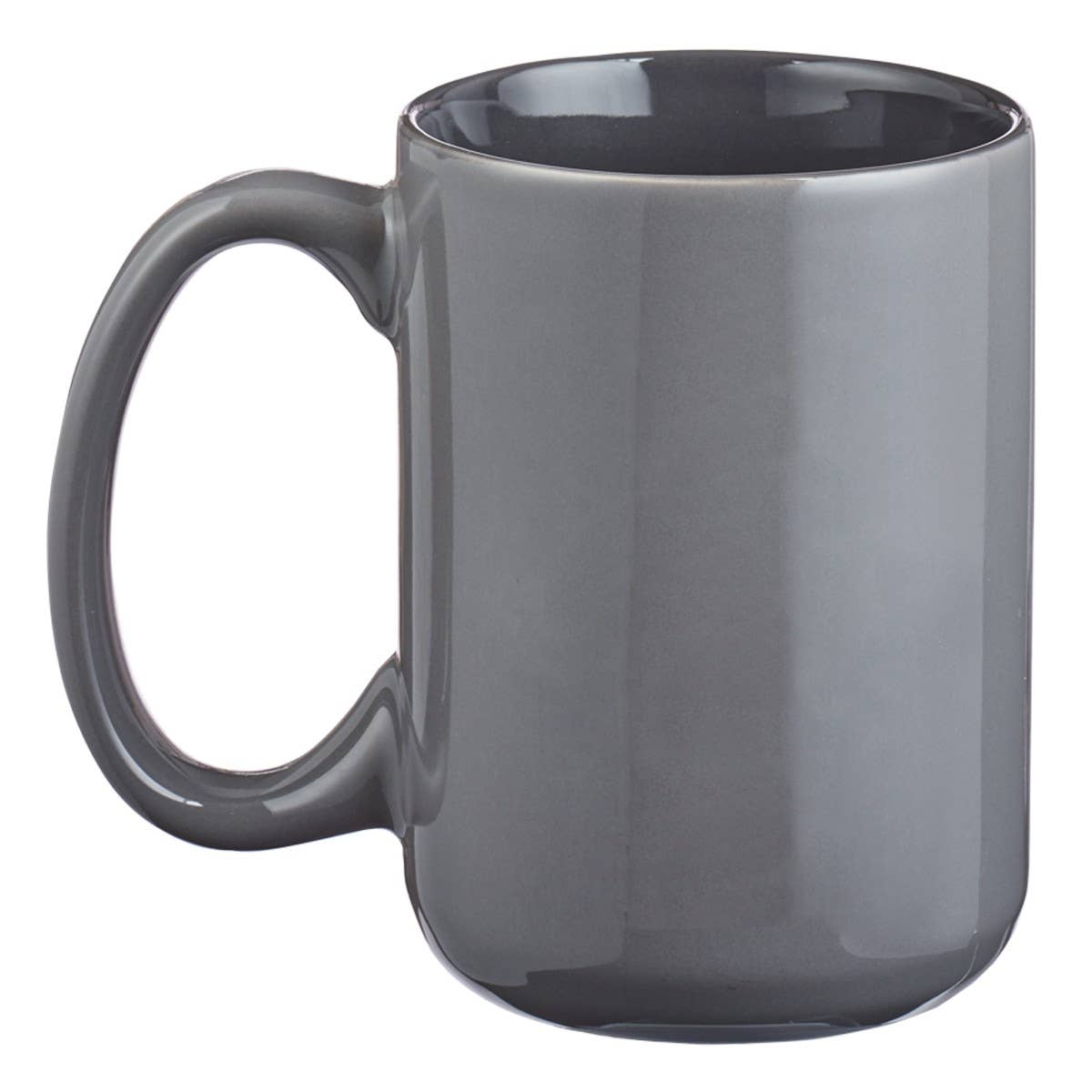 Mug Gray Lion Be Strong Joshua 1:9
