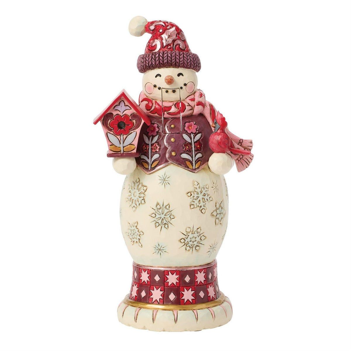 Jim Shore Snowman Nutcracker – Holiday Harmony