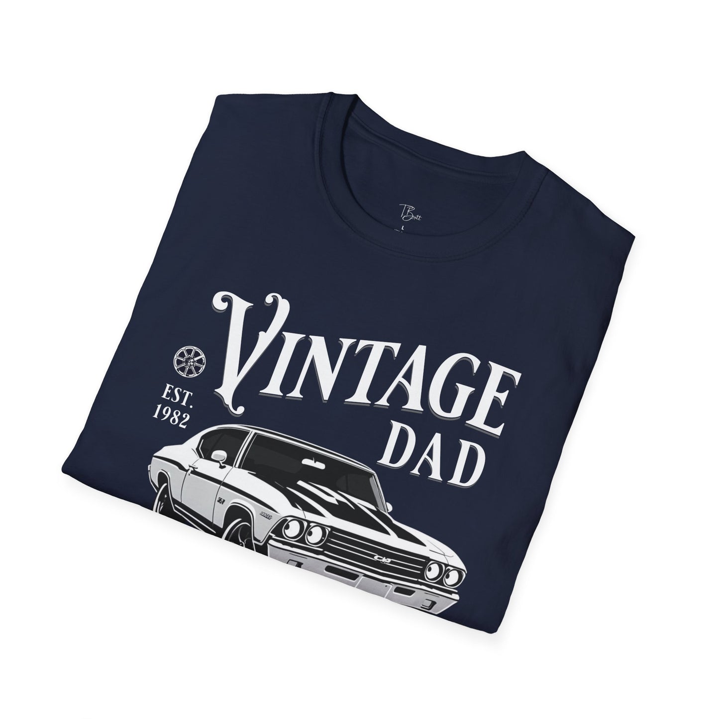 Vintage Dad Classic Car Personalized Year