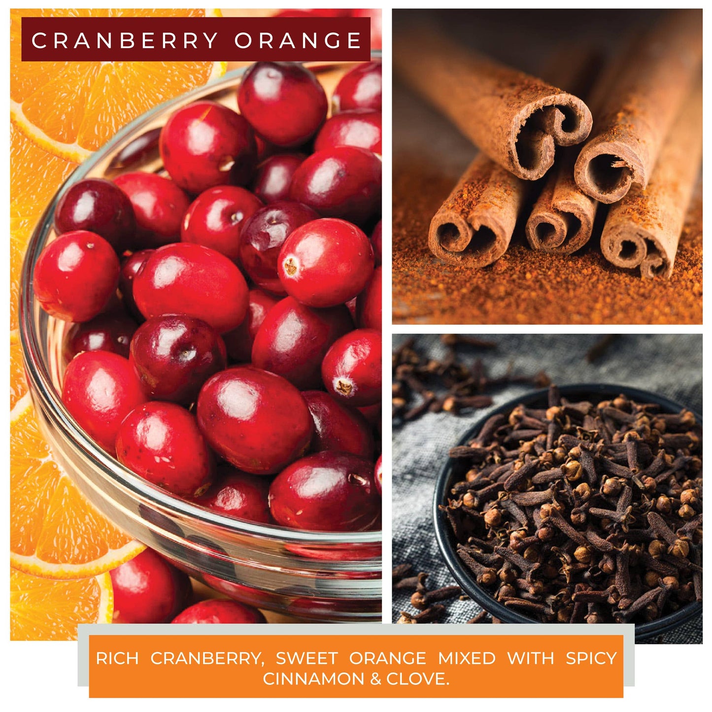 Cheerful Giver Cranberry Orange Spice Candle – 34oz Papa