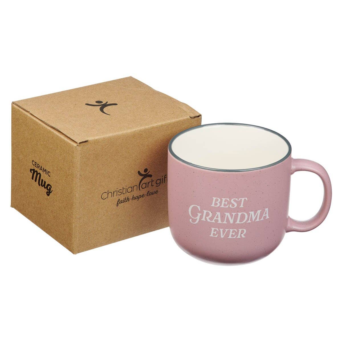 Best Grandma Ever – Pink Ceramic Mug - Psalm 103:17