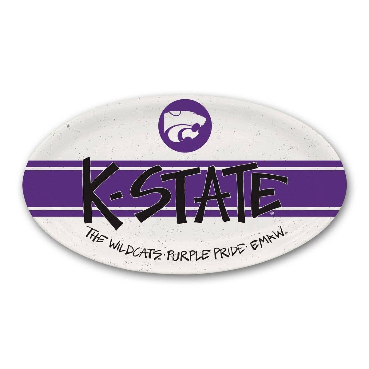 Kansas State University Platter - Oval
