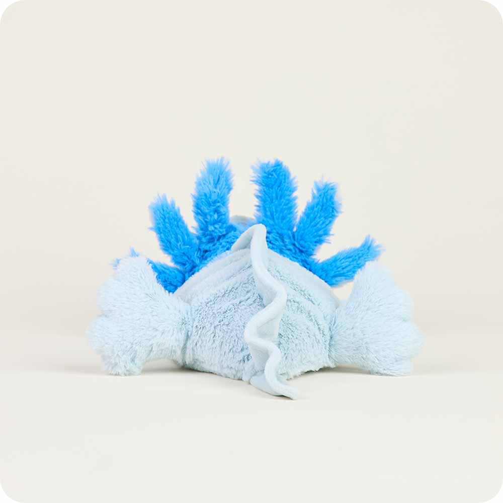 Blue Axolotl Warmies® Plush – Heatable Lavender Comfort