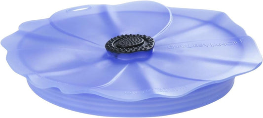 Charles Viancin 8" Spill Proof Lid - Poppy Pop Blue