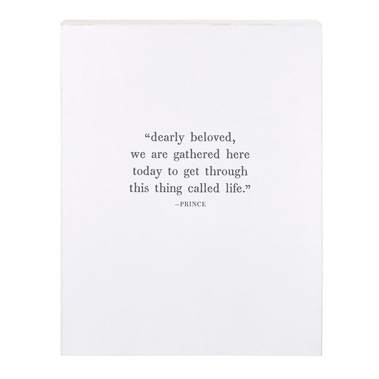 Dearly Beloved Wall Art