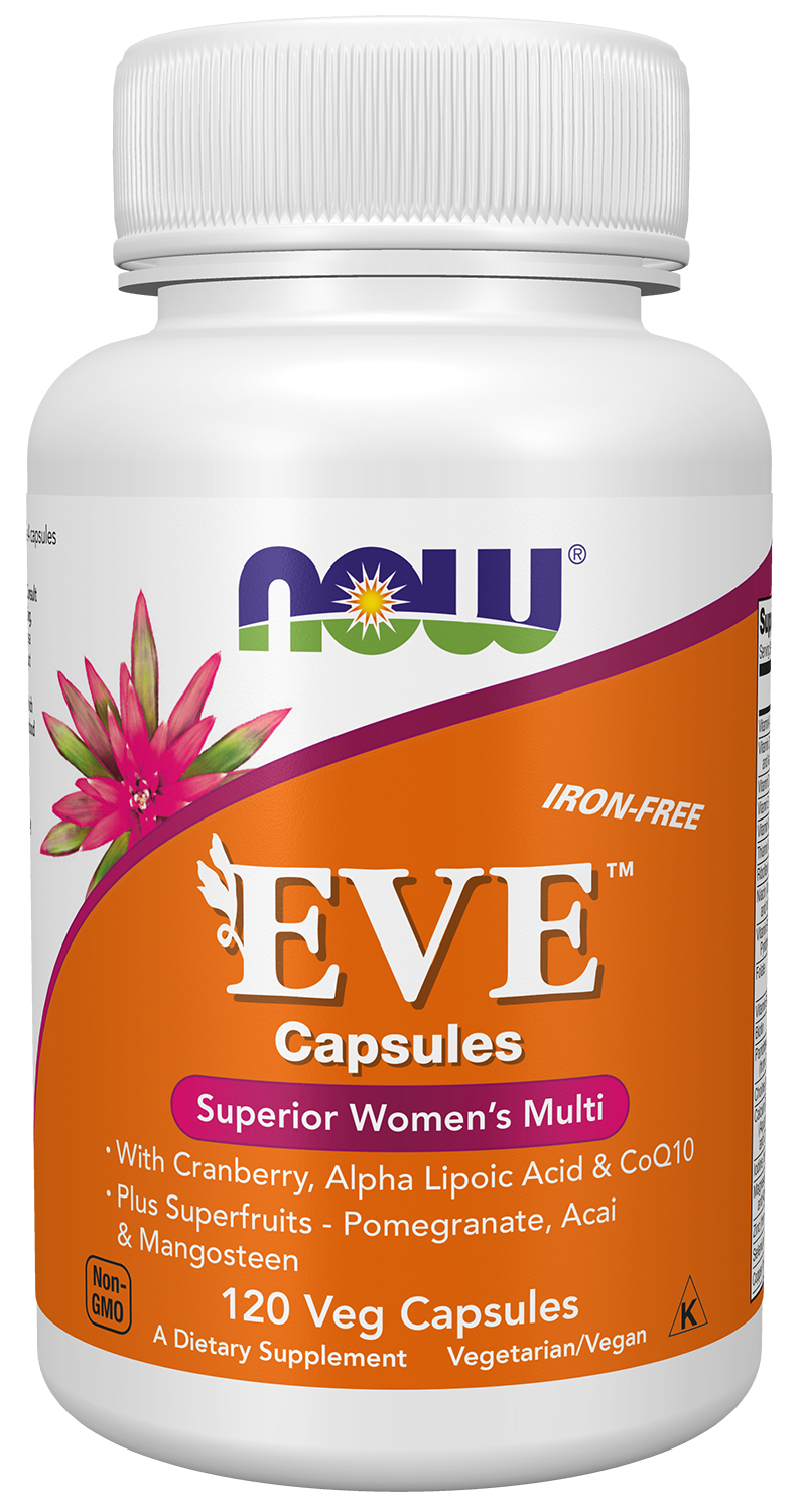 EVE Womens Multi - Iron FREE 120 Veg Capsules
