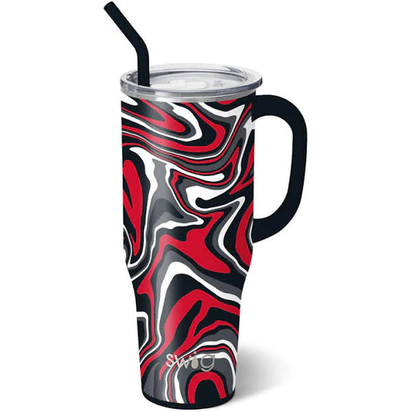SWIG Fanzone Black & Red Mega Mug 40oz.