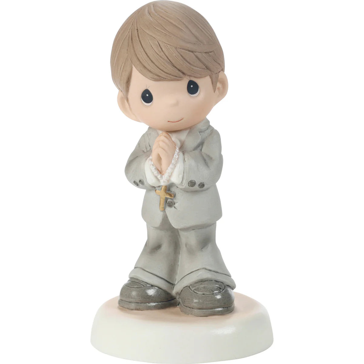 Precious Moments “My First Communion” Brunette Boy Figurine