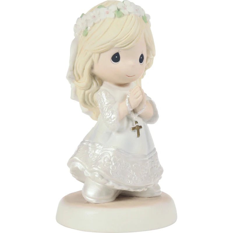 Precious Moments “My First Communion” Blonde Girl Figurine