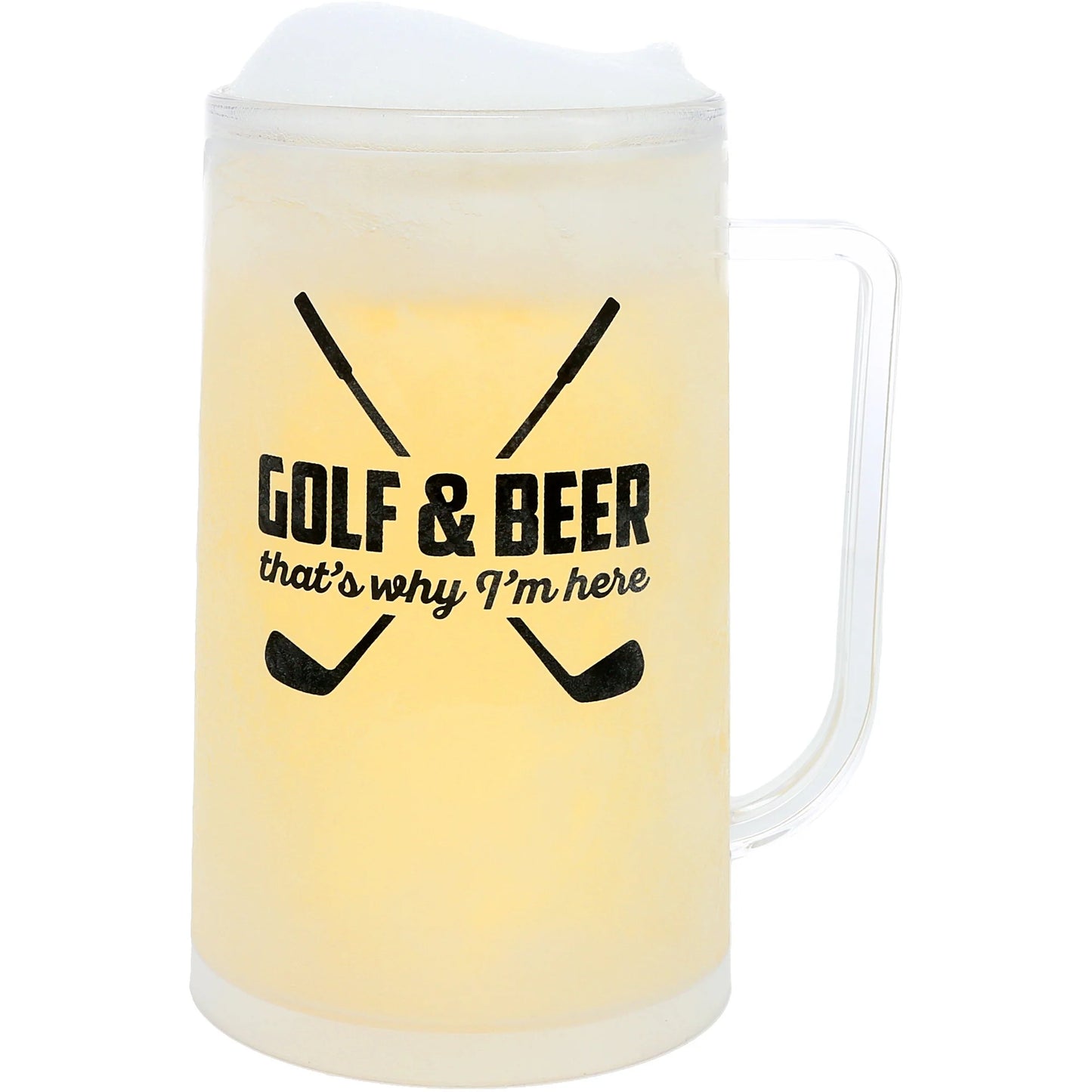 Golf & Beer Freezer Stein