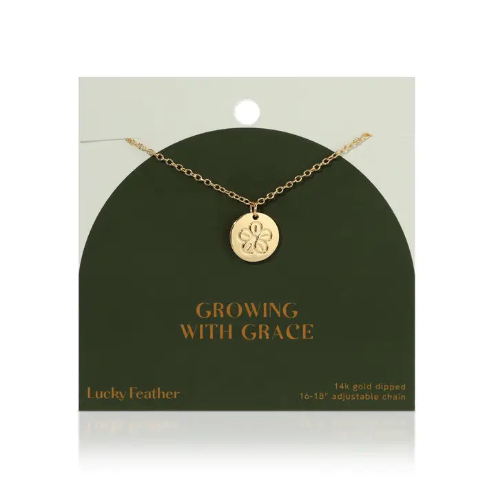 Growing with Grace - Flower Necklace