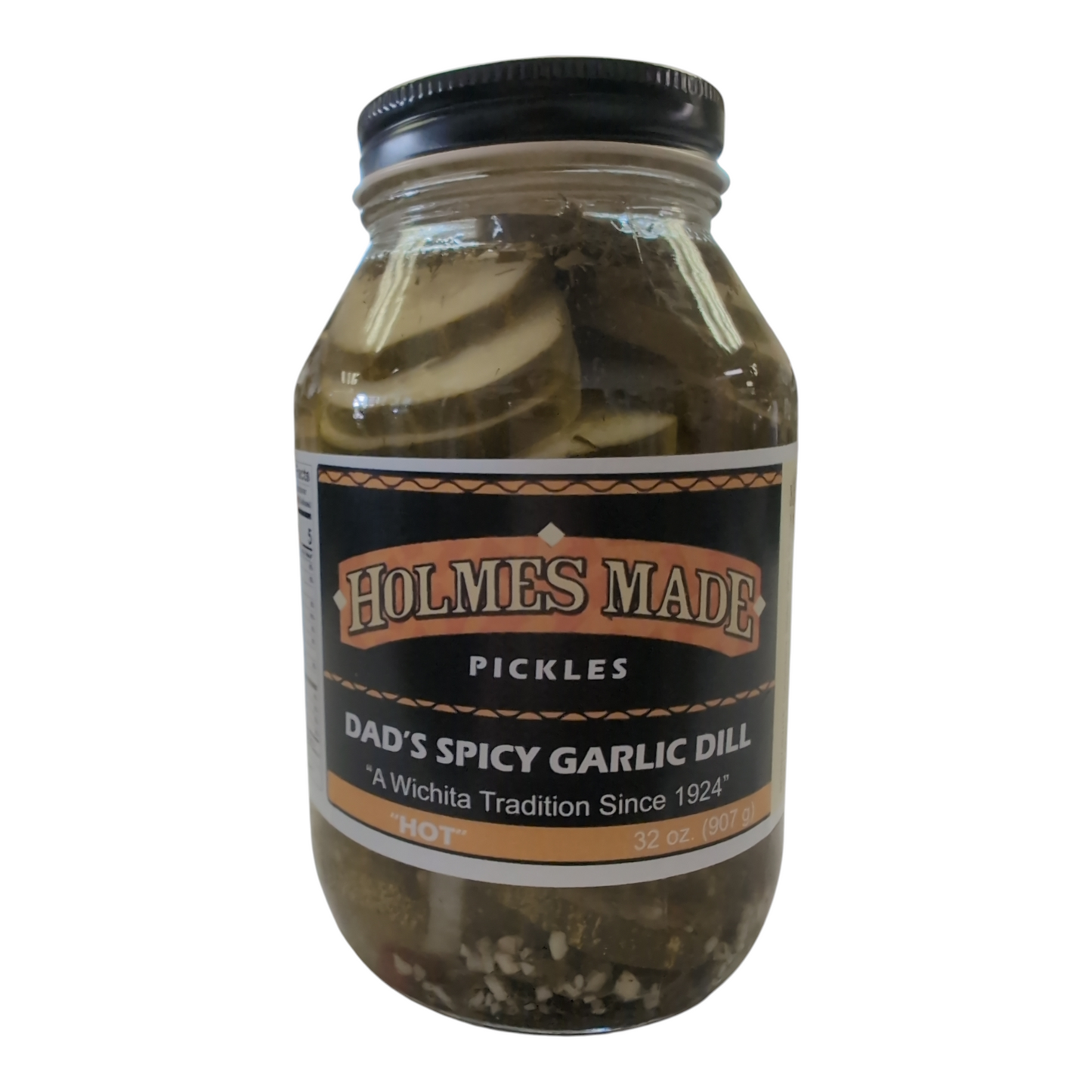 Holmes Made Dad’s Spicy Garlic Dill Pickles – 32 oz