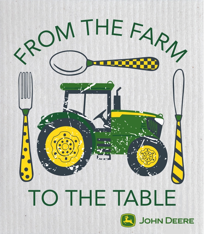 John Deere From the Farm to the Table Swedish Cloth – Wet-It!