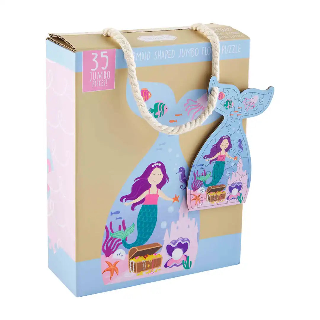 Mermaid Shaped Puzzle