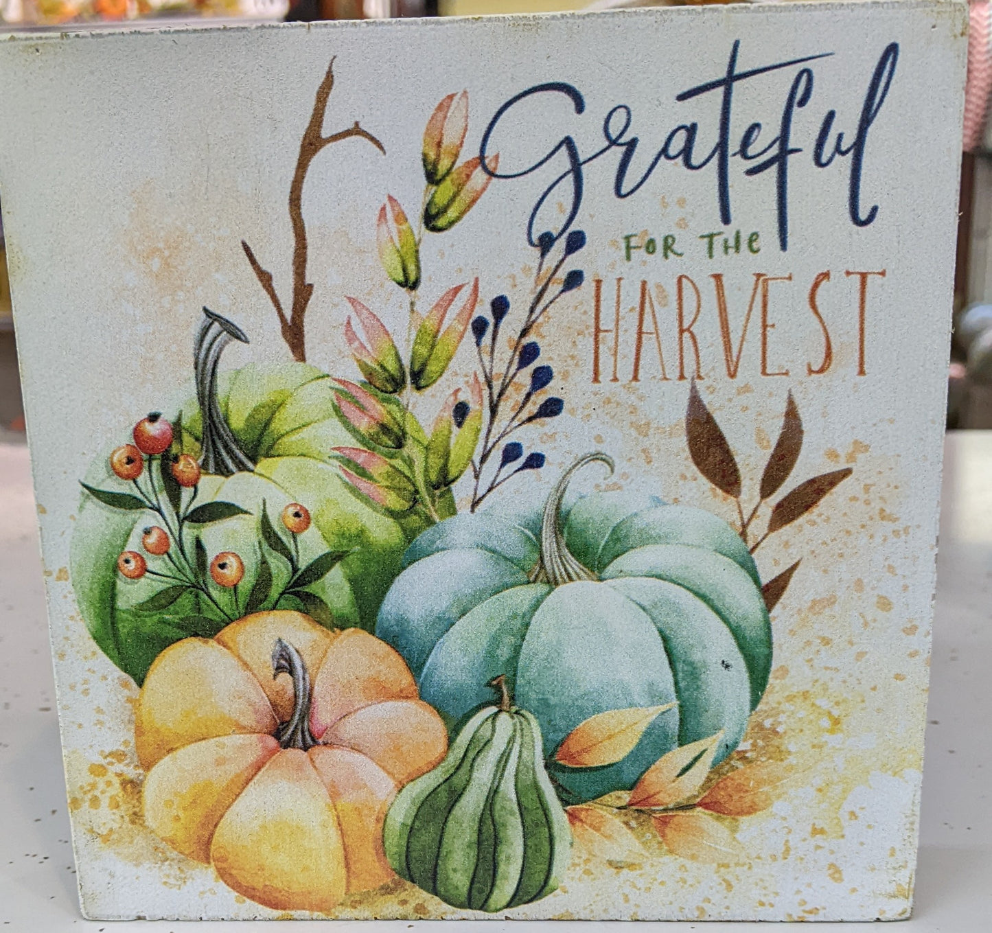 Fall Block Sign