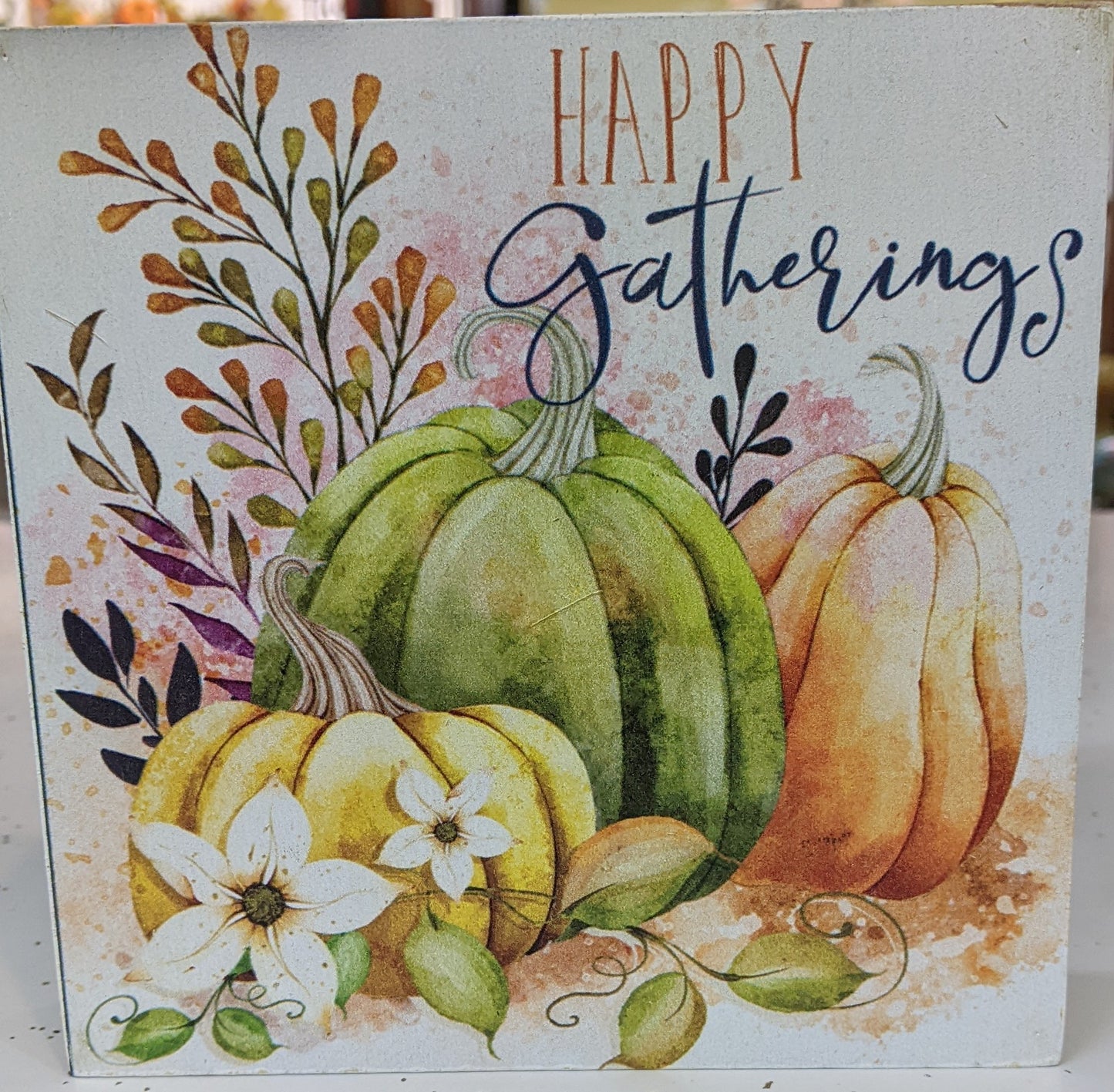 Fall Block Sign