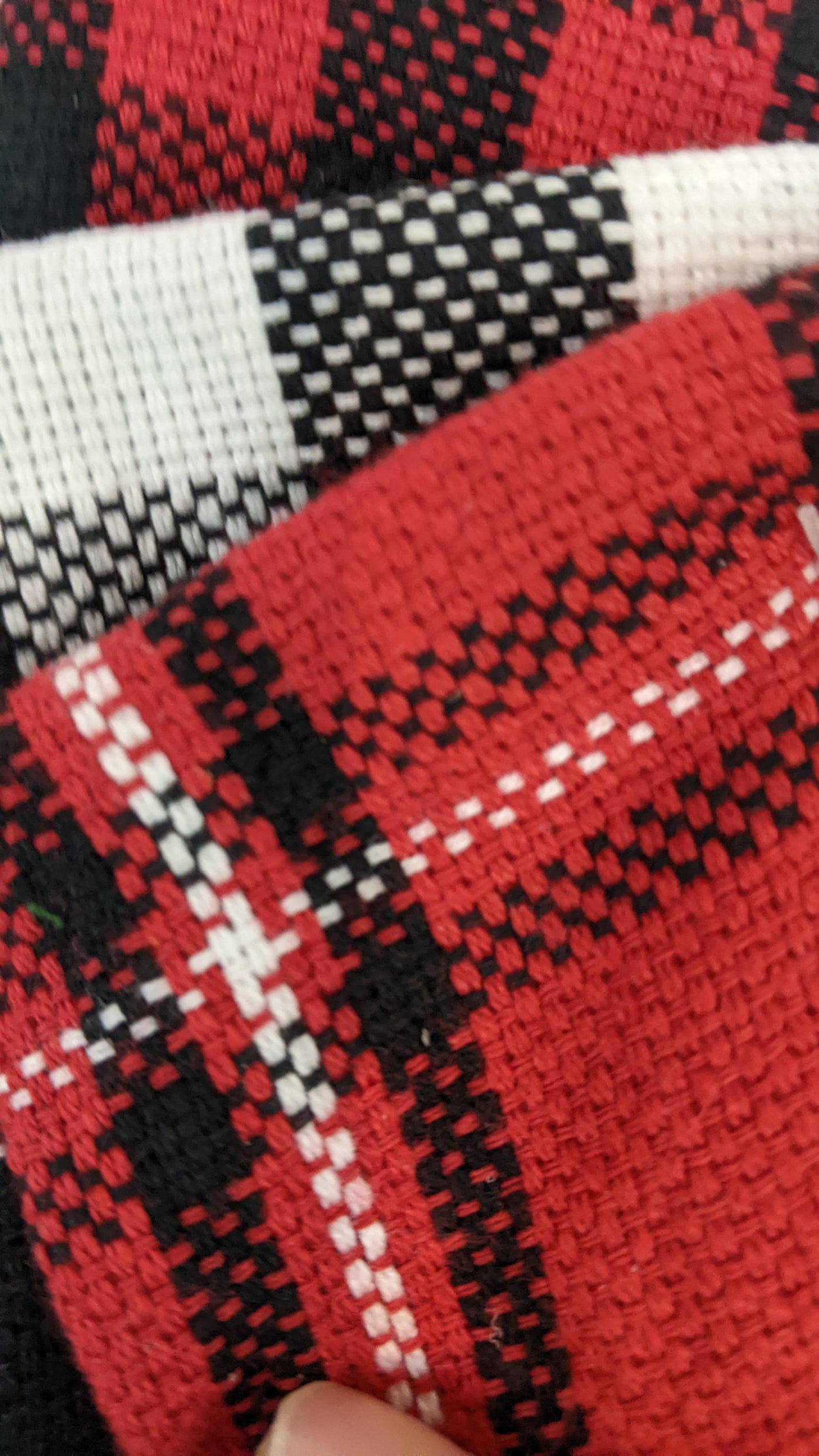 Winter Cabin Dishcloth set of 3