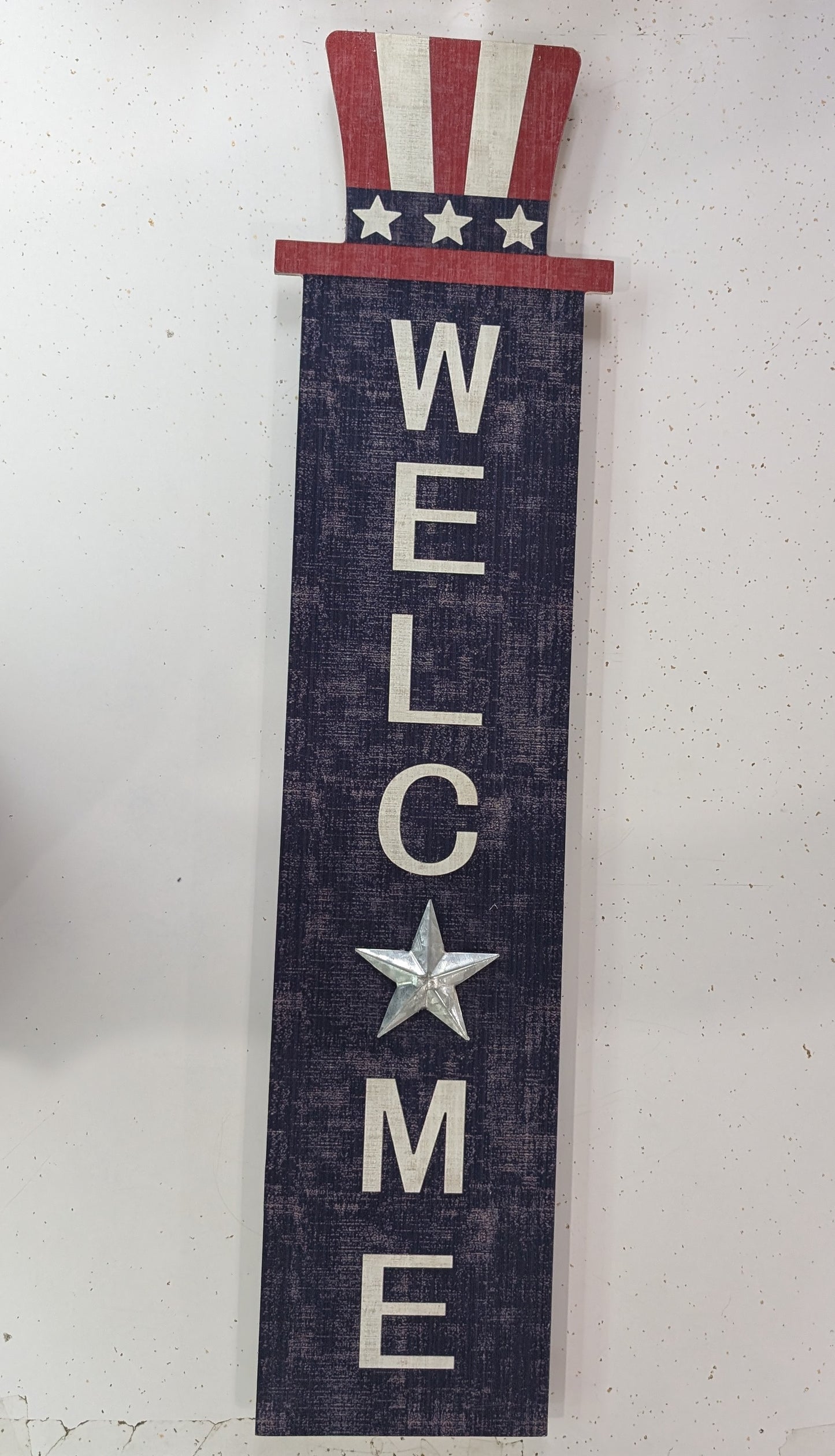 Patriotic Welcome Sign