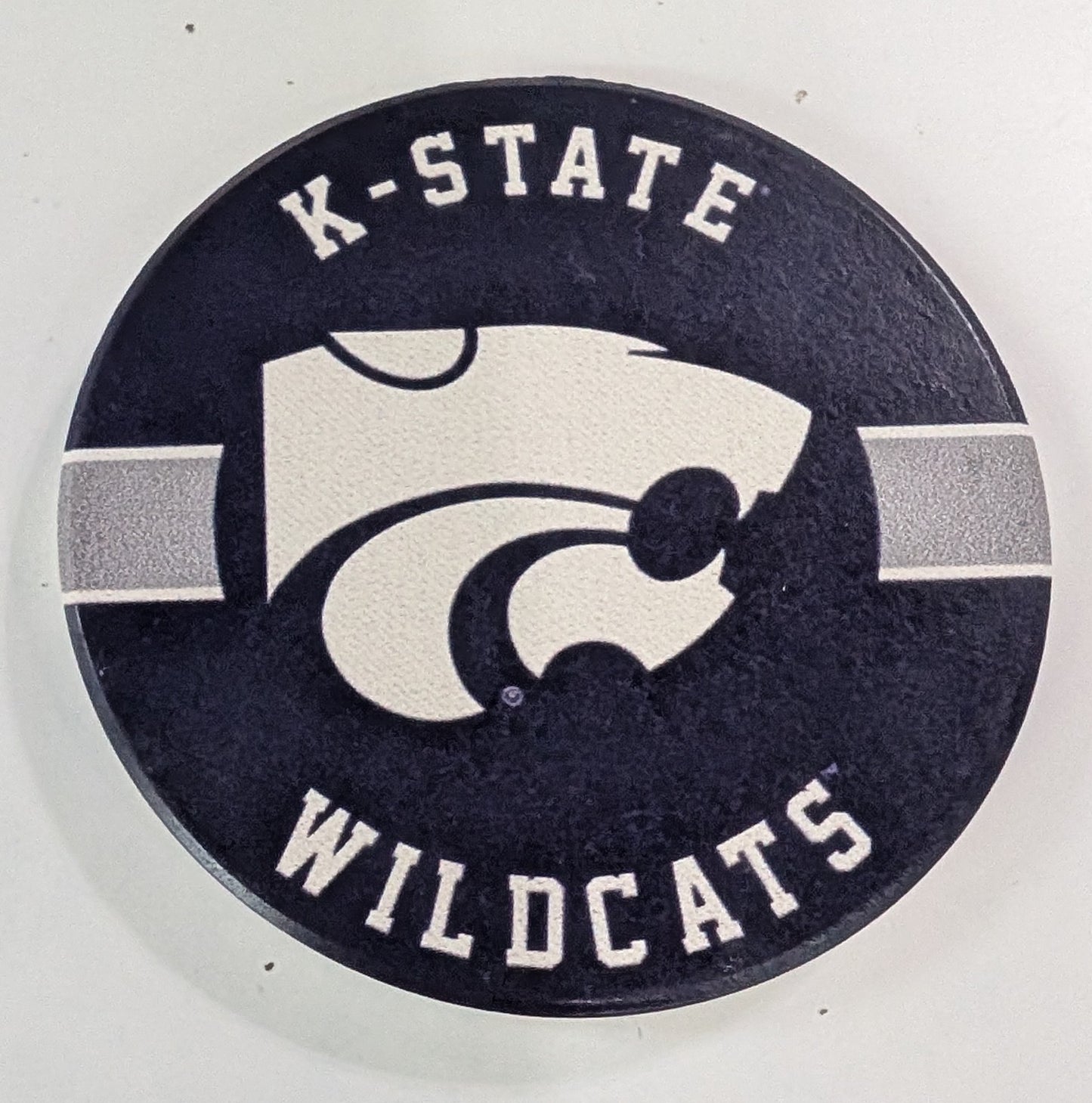 KSU Kansas State University Logo Car Coaster