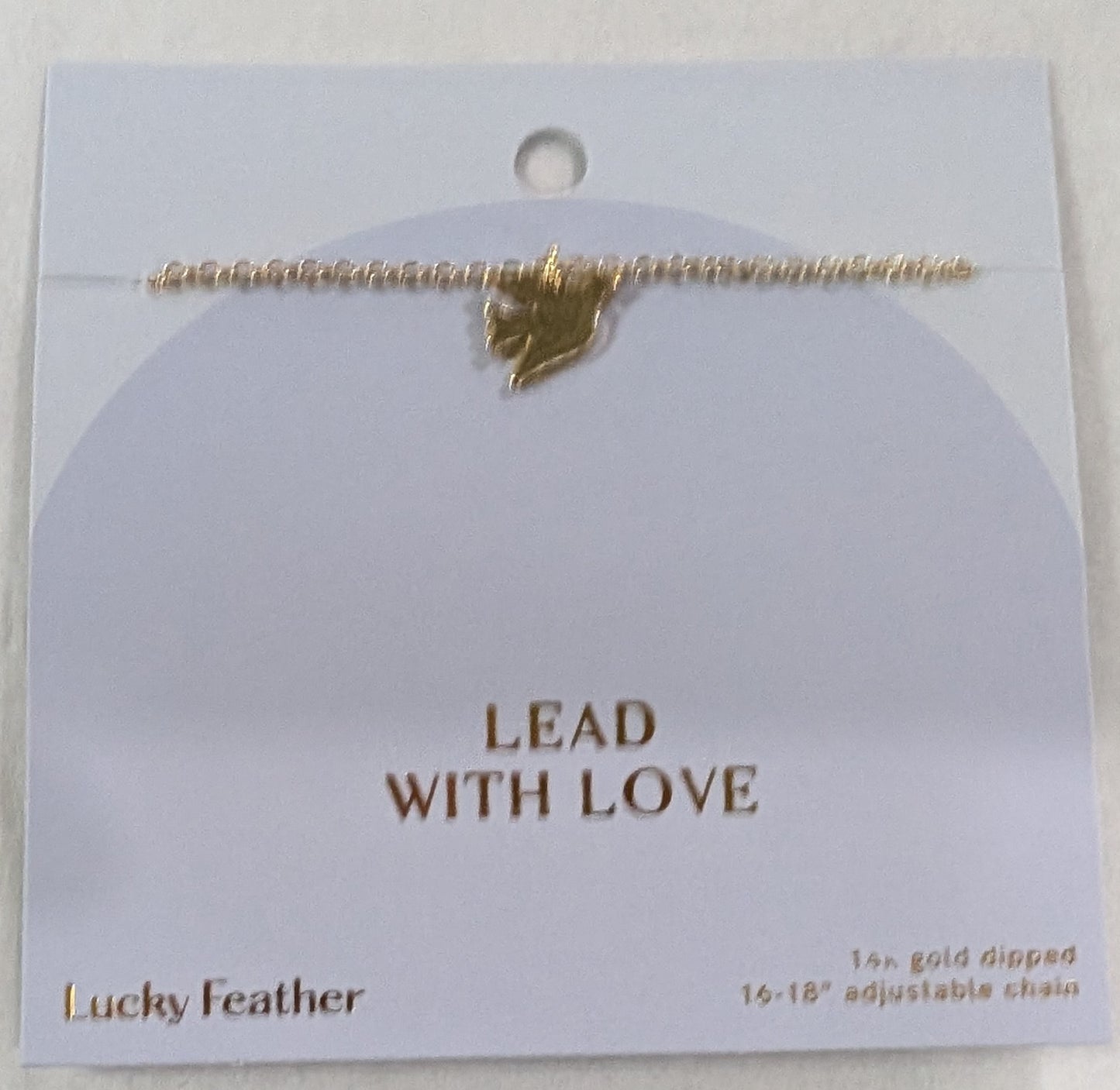 Lead With Love - Dove Necklace