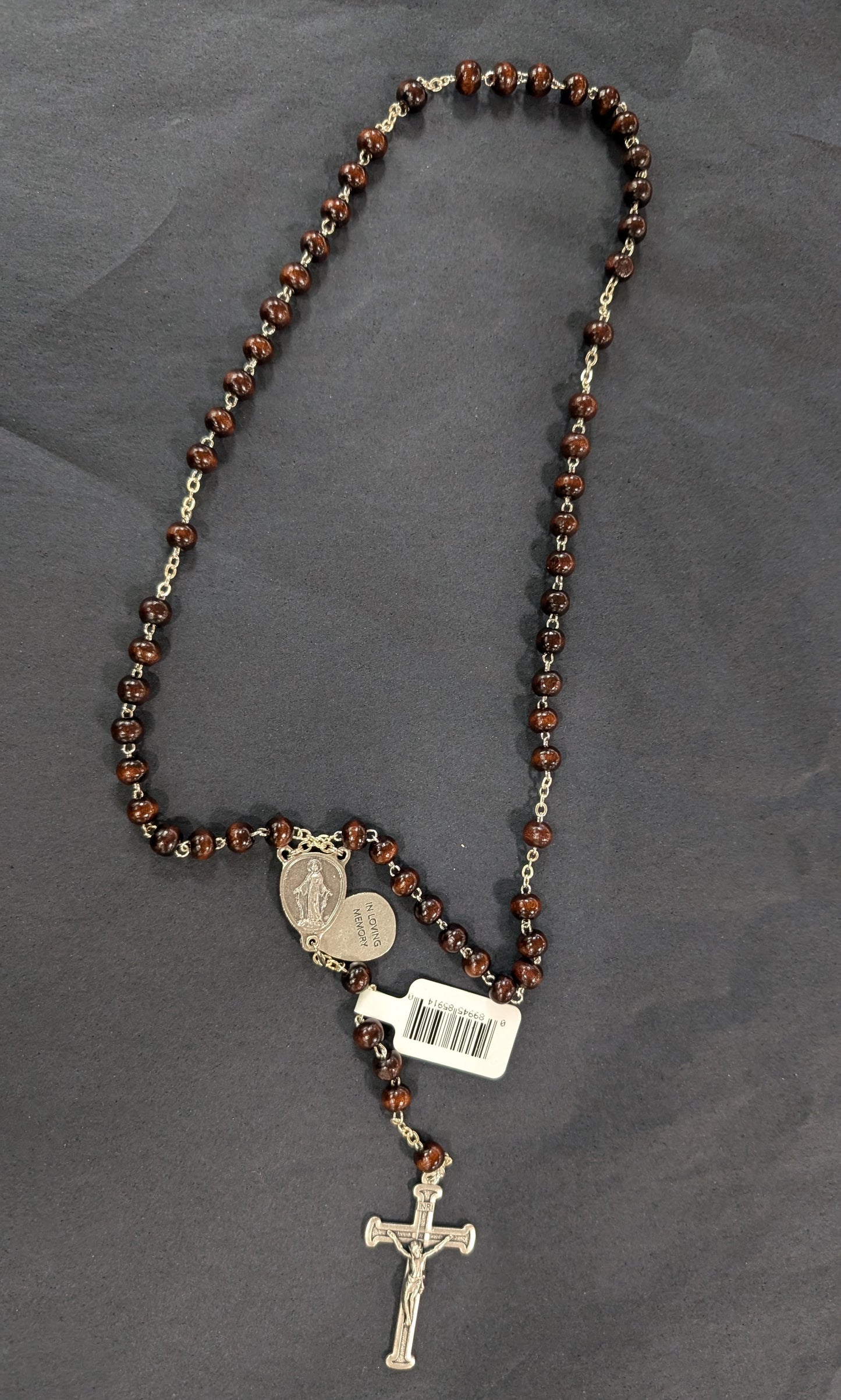 Memorial Rosary with Phot Box