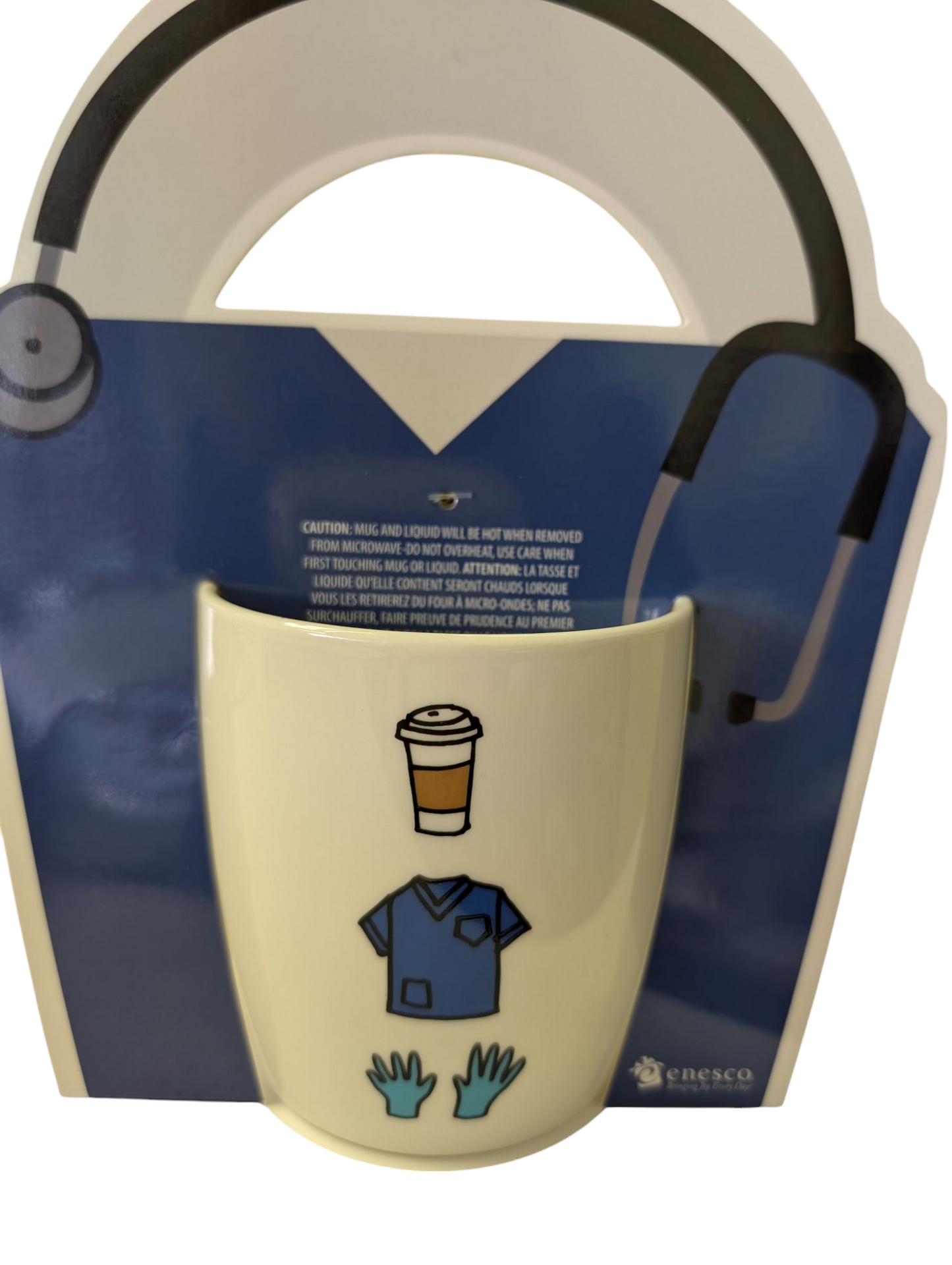 Coffee, Scrubs and Rubber Gloves Mug & Sock Set