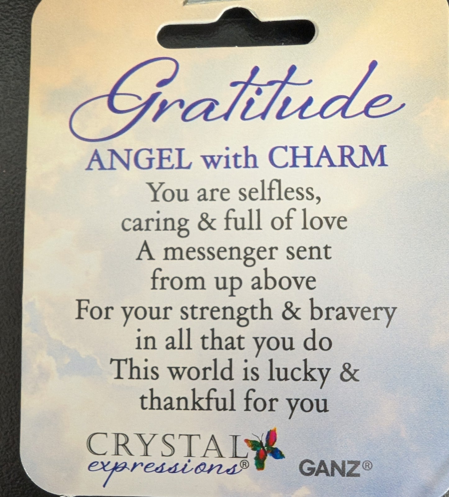 Crystal Expression Gratitude Angel