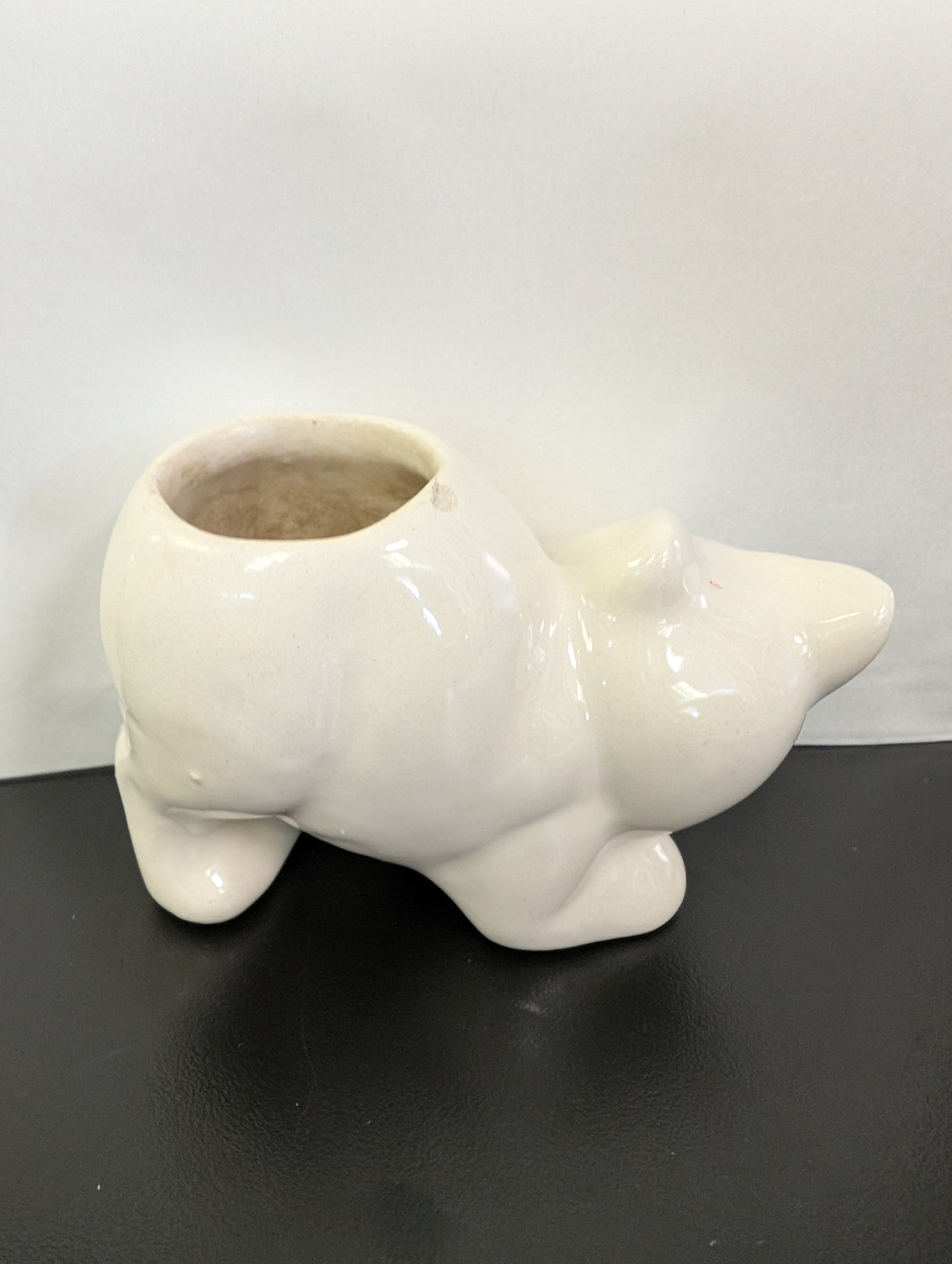 Vintage 1940s Mini Cat McCoy Planter
