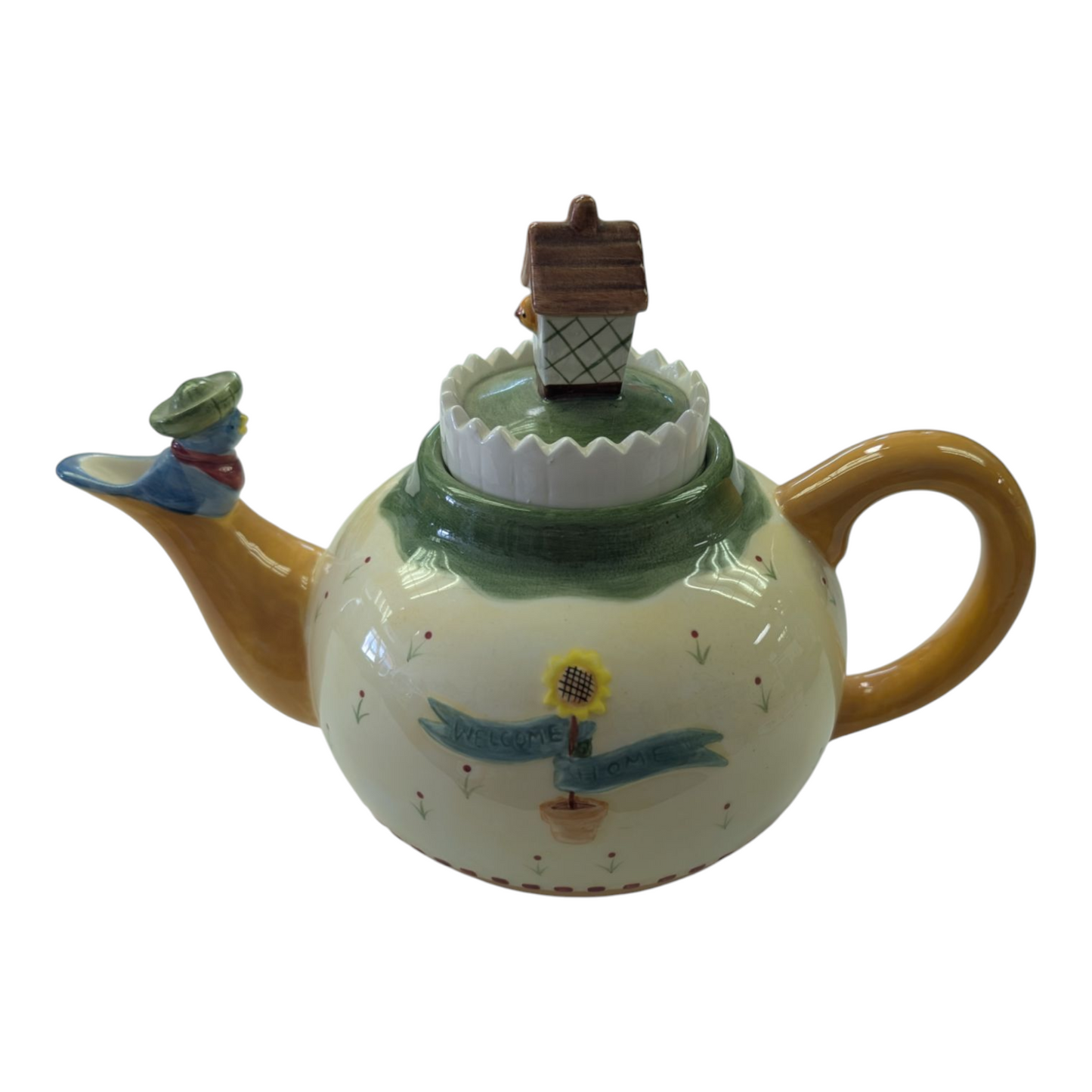 Home in the Garden Teapot