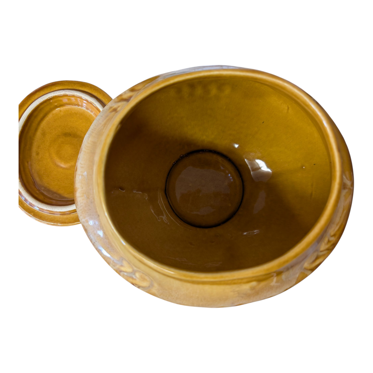 Maurice of California Brown Covered Bowl