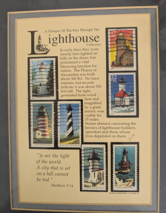A Glimpse of the Past...Lighthouse Stamp Collection