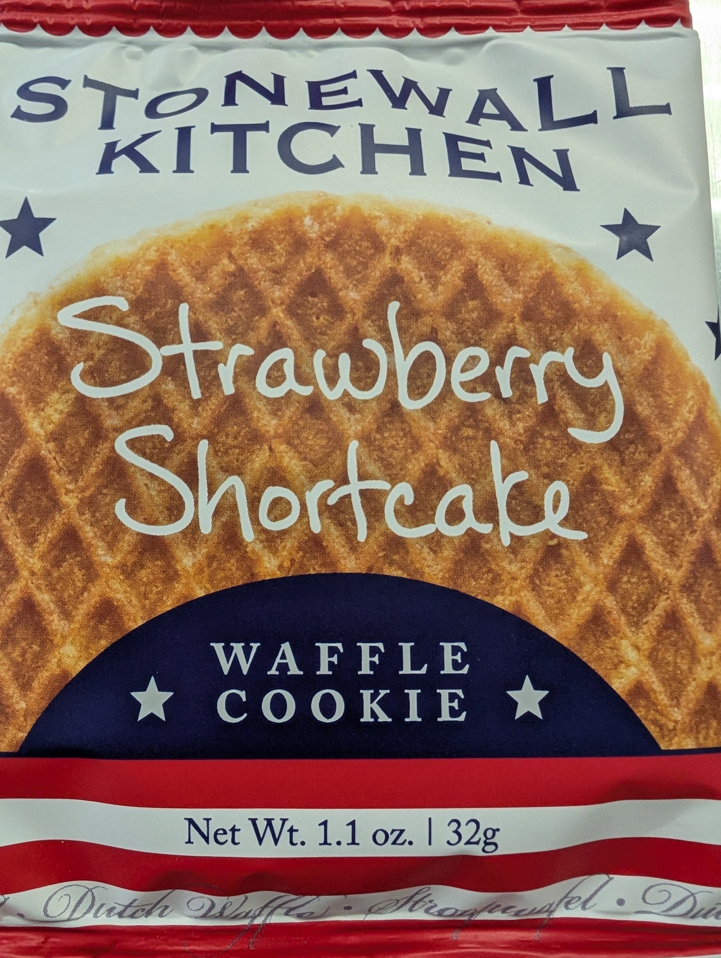 Strawberry Shortcake Waffle Cookie