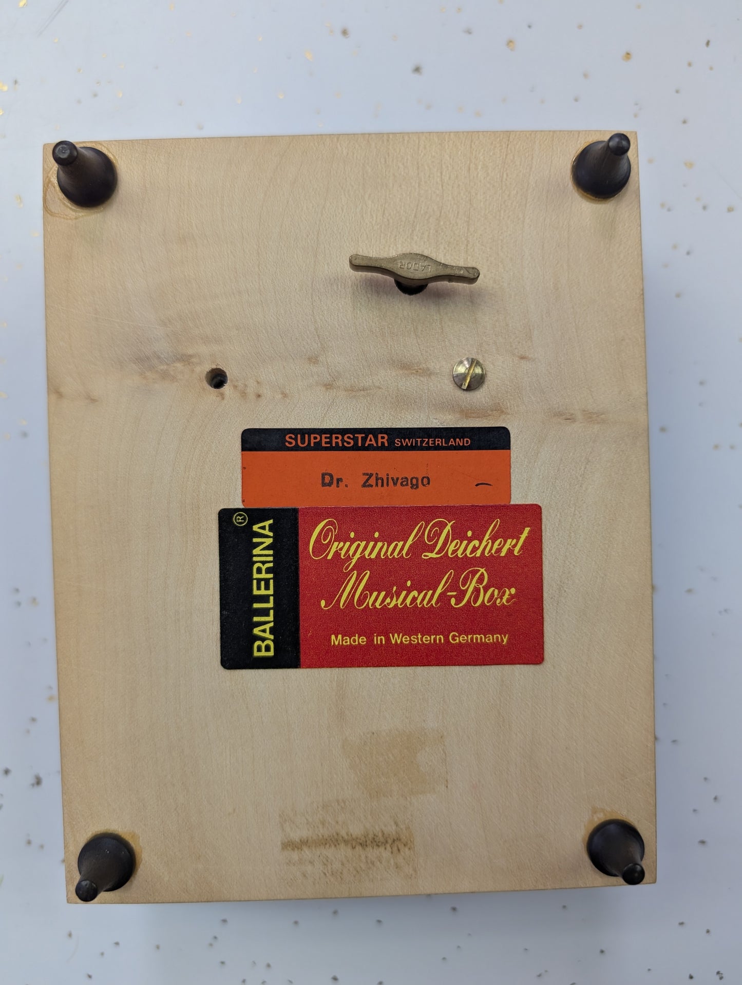 Vintage Deichert KG Hummel Wood Music Box No. 200