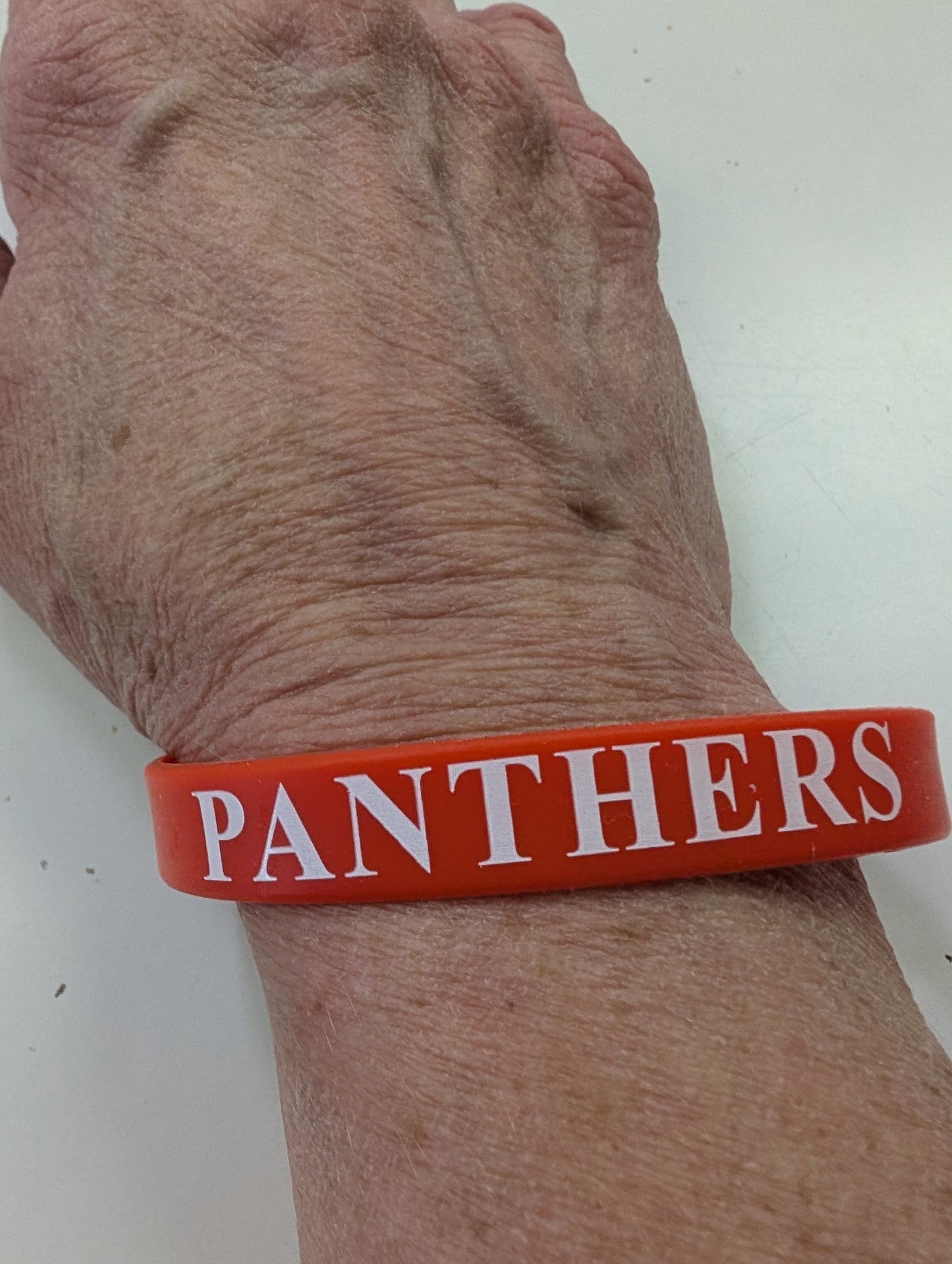 Panther Red Silicone Bracelet