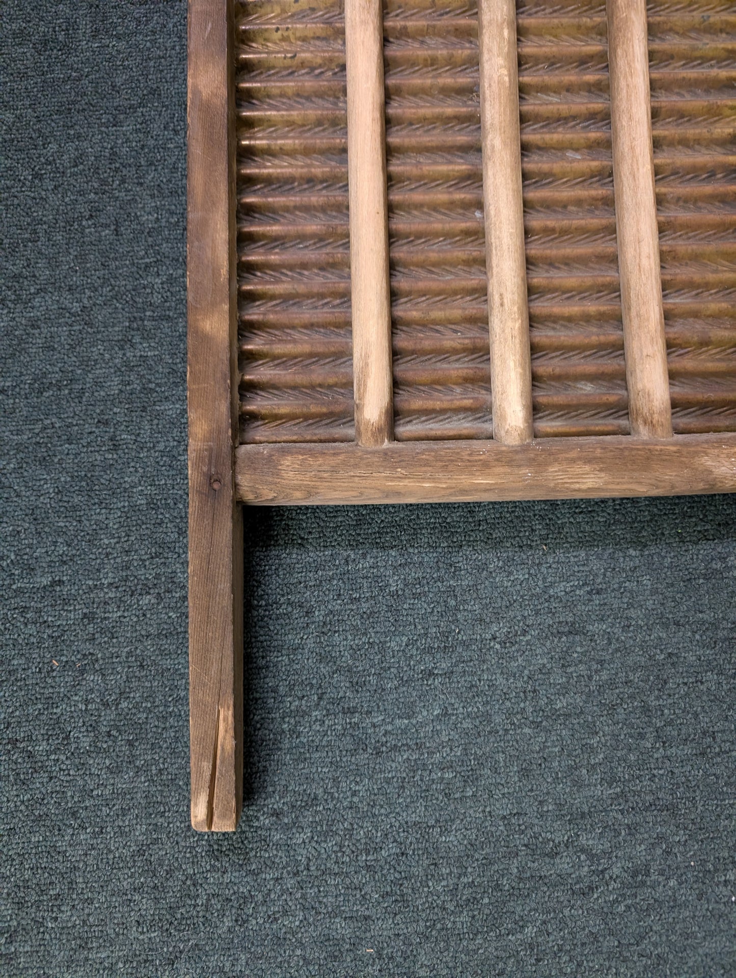 1900s Brass King Washboard #800 by Saginaw Manufacturing