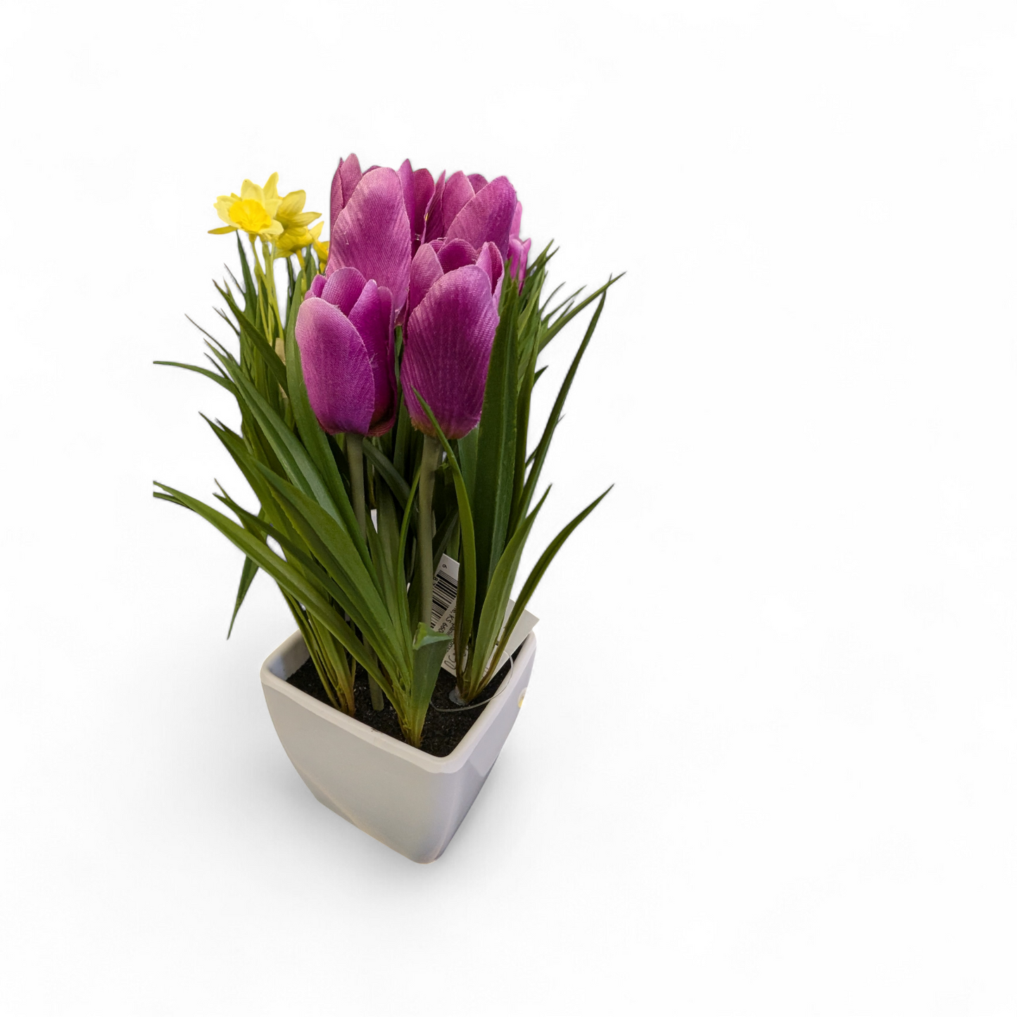 9" Spring Floral Faux Potted Plant — Assorted Styles