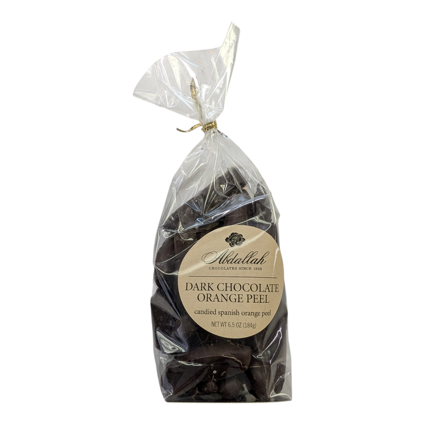 Dark Chocolate Orange Peel – 7.5 oz Bag