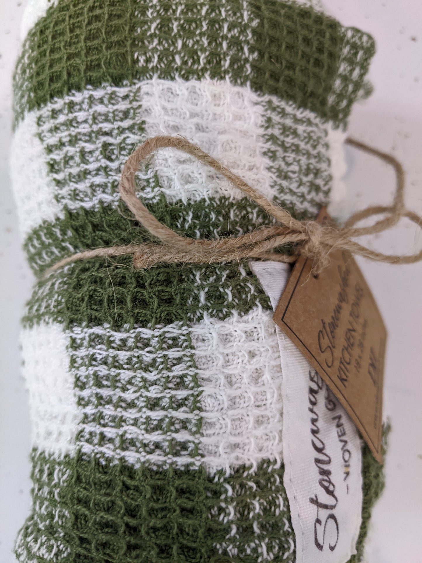 Stonewashed Woven Kitchen Towel