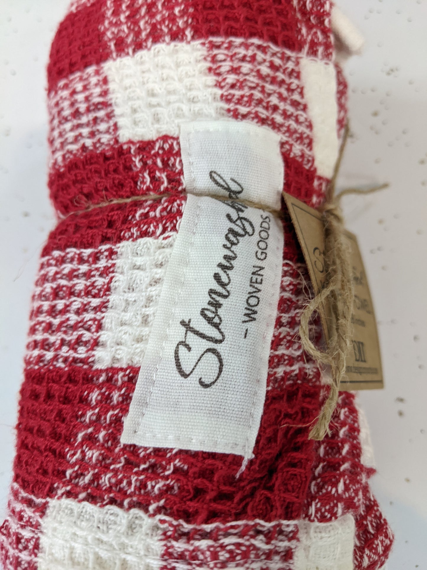 Stonewashed Woven Kitchen Towel