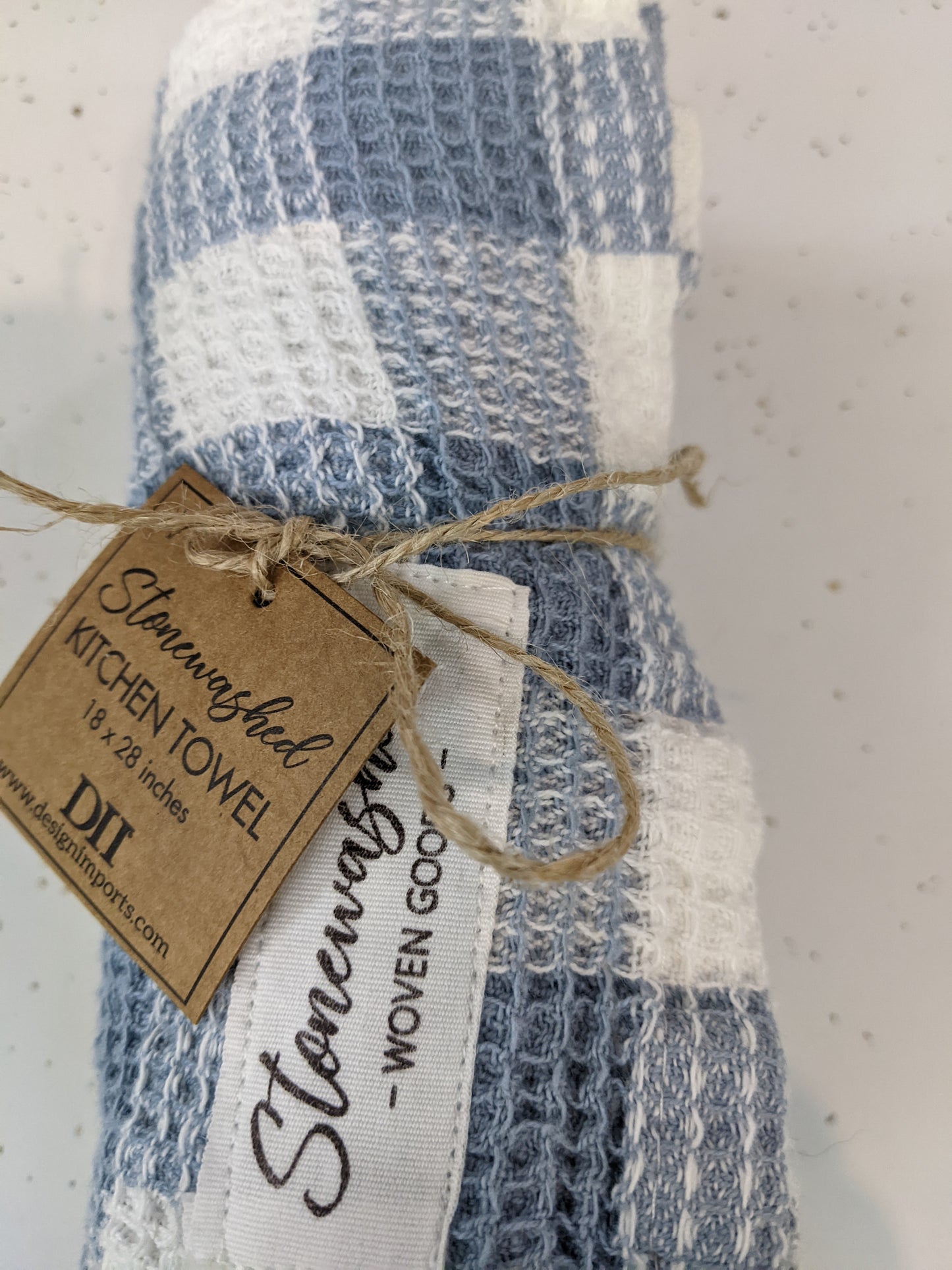 Stonewashed Woven Kitchen Towel