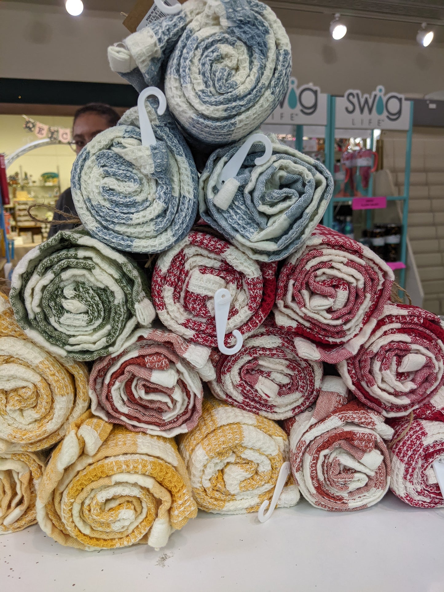 Stonewashed Woven Kitchen Towel